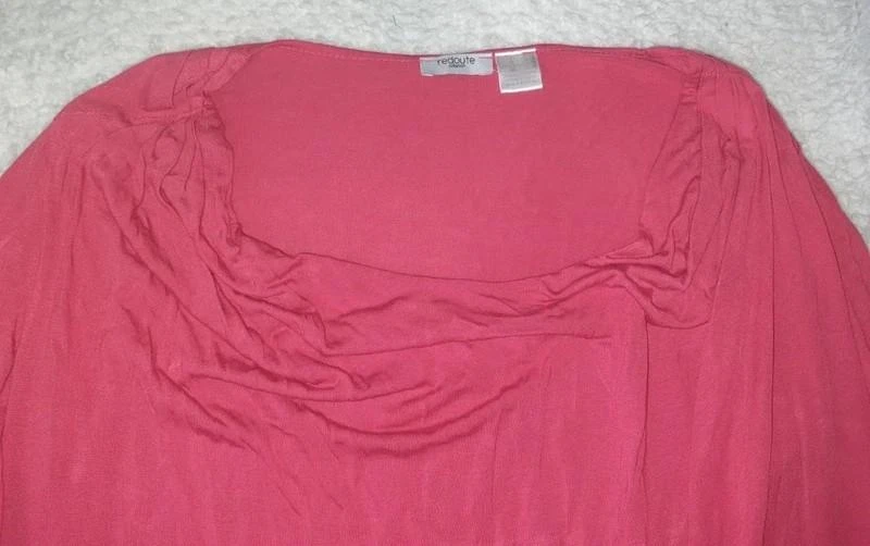 Top drapé rose manches longues La Redoute 44 - 2XL – photo 8